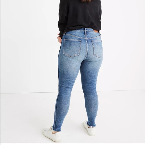 Madewell Tall 10" High-Rise Skinny Jeans Plus Size - Picture 2 of 15